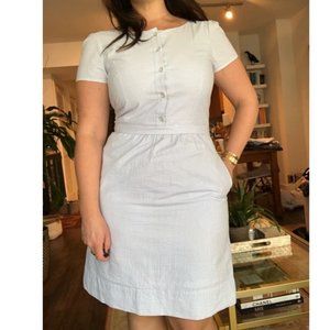 NWT Brooks Brothers "346" Seersucker Sheath Dress